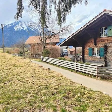 Schaermtanne Entire 15 Min To Interlaken Apartment Aeschi Bei Spiez